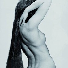 Nude with hair